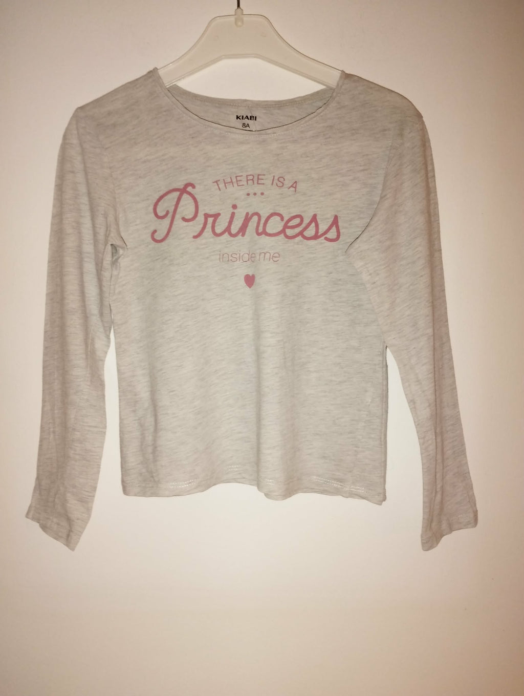 Tee-Shirt Manches Longues "Kiabi" 8 Ans