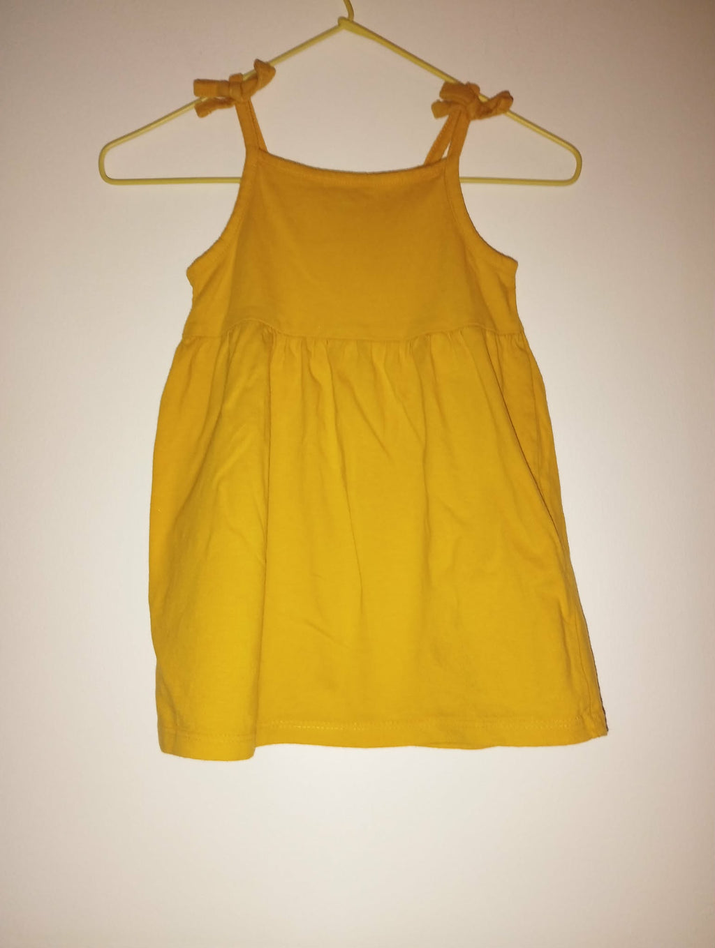 Robe Jaune "Kiabi" 12 Mois