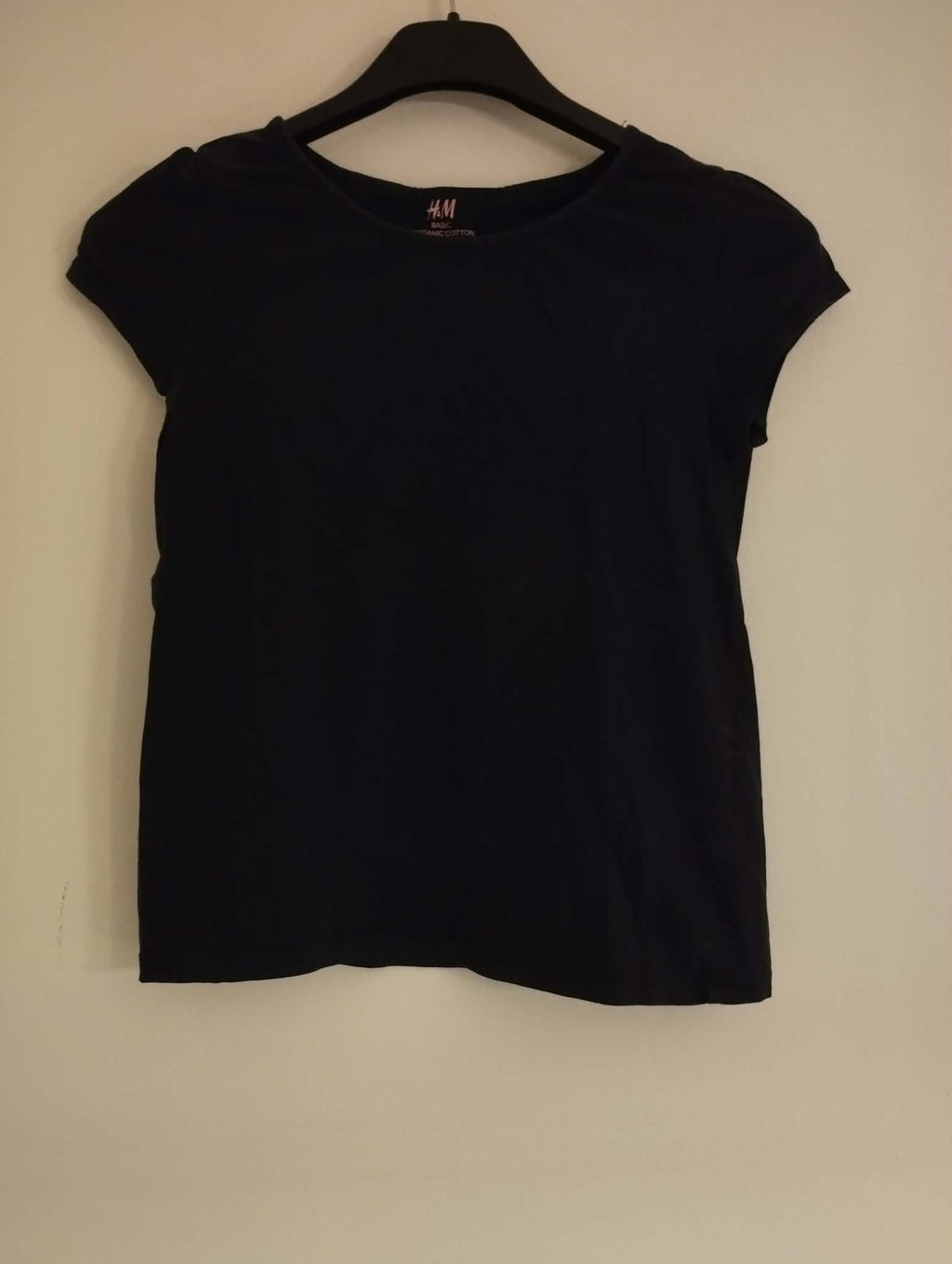 Tee-Shirt Manches Courtes "H&M" 7/8 Ans