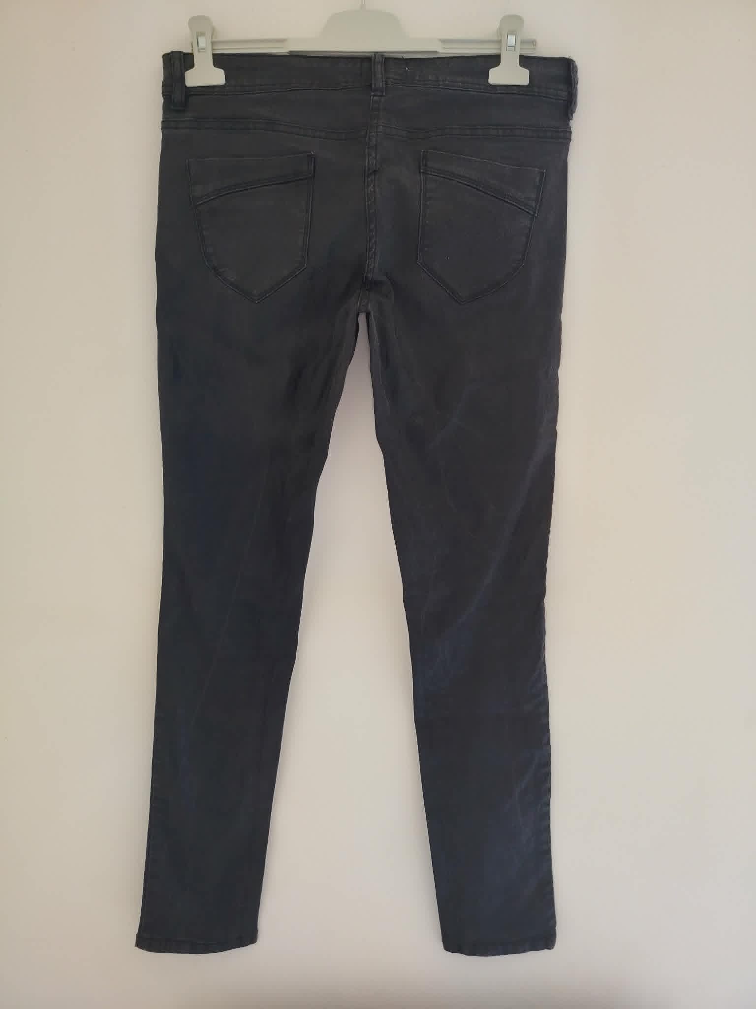 Jean Slim Noir Effet Serpent  "82 nd Avenue" 38/M