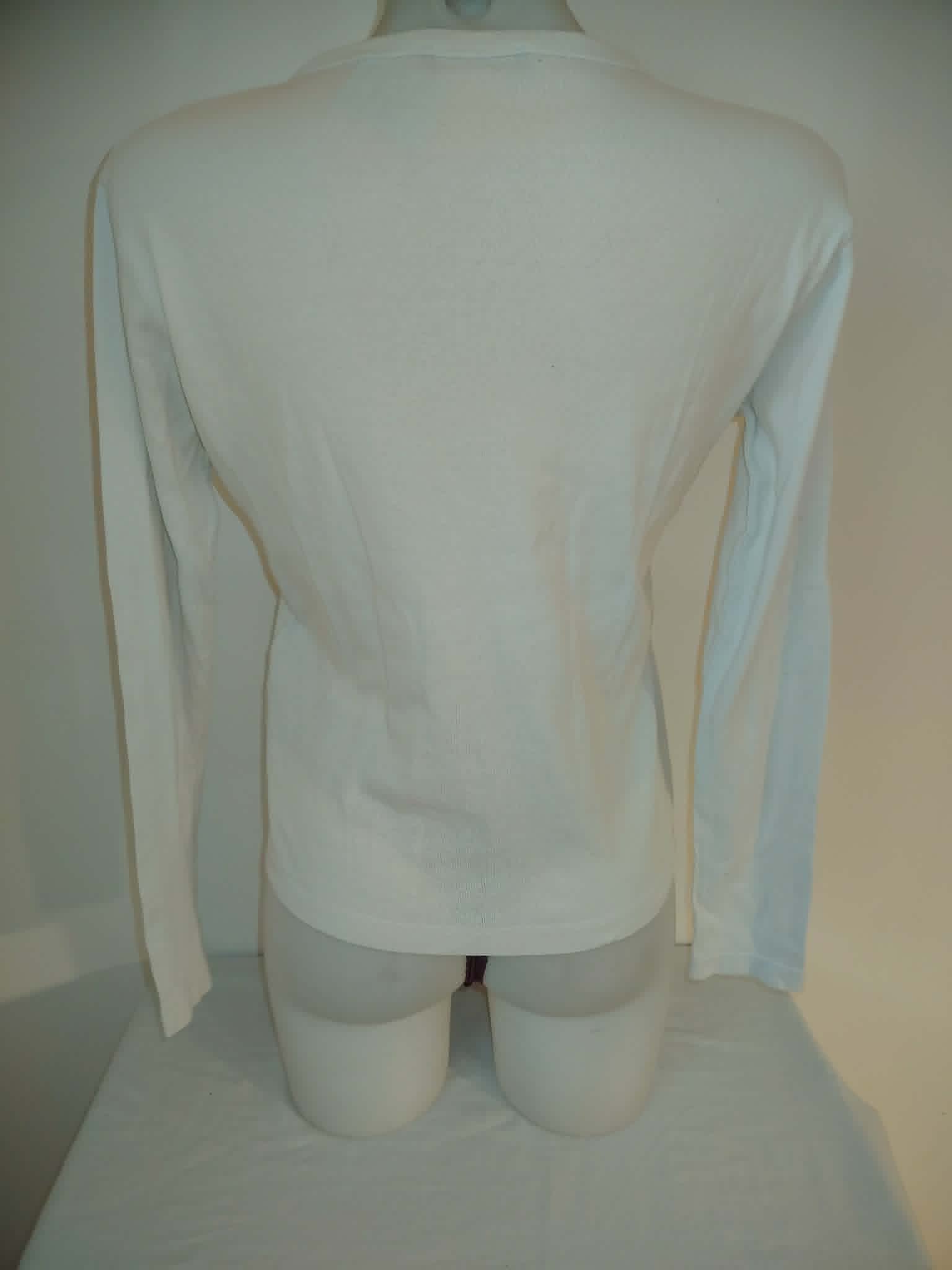 Tee-Shirt Blanc Manches Longues "Kookaï" Taille 2= 38/M