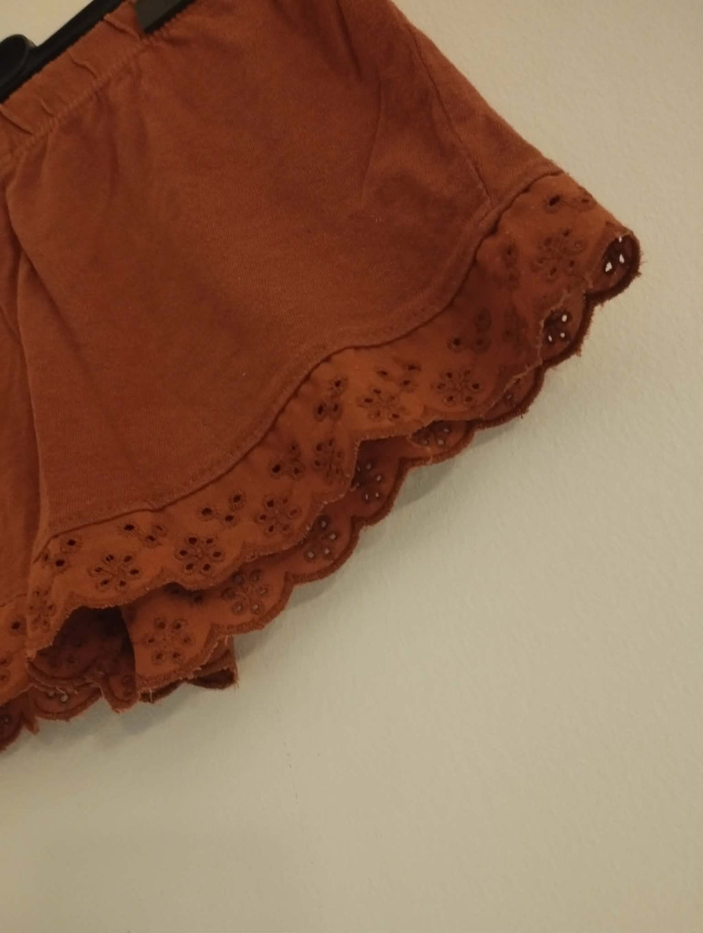 Short Marron Fluide "Zeeman" 7/8 Ans
