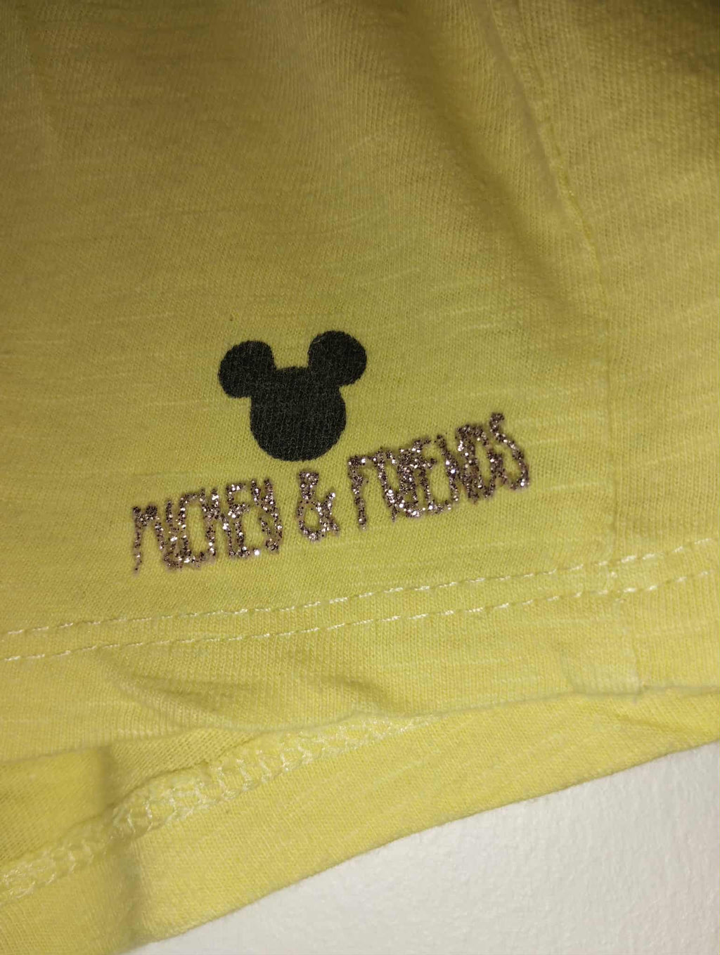 Short Jaune "Disney Mickey" 3/4 Ans