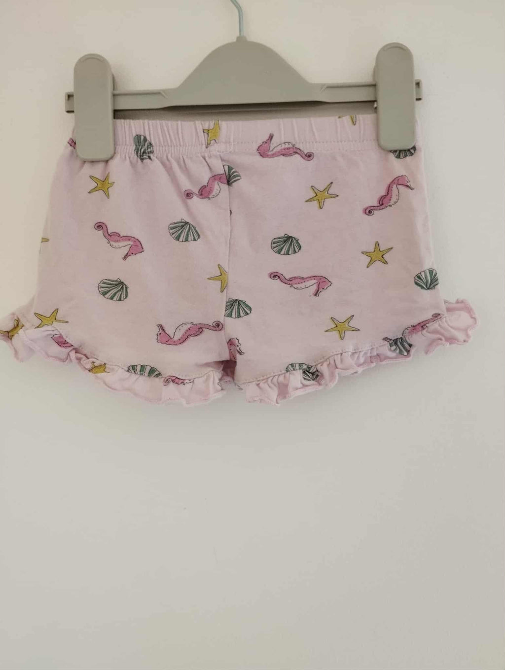 Short Fluide Rose Pâle 18 Mois