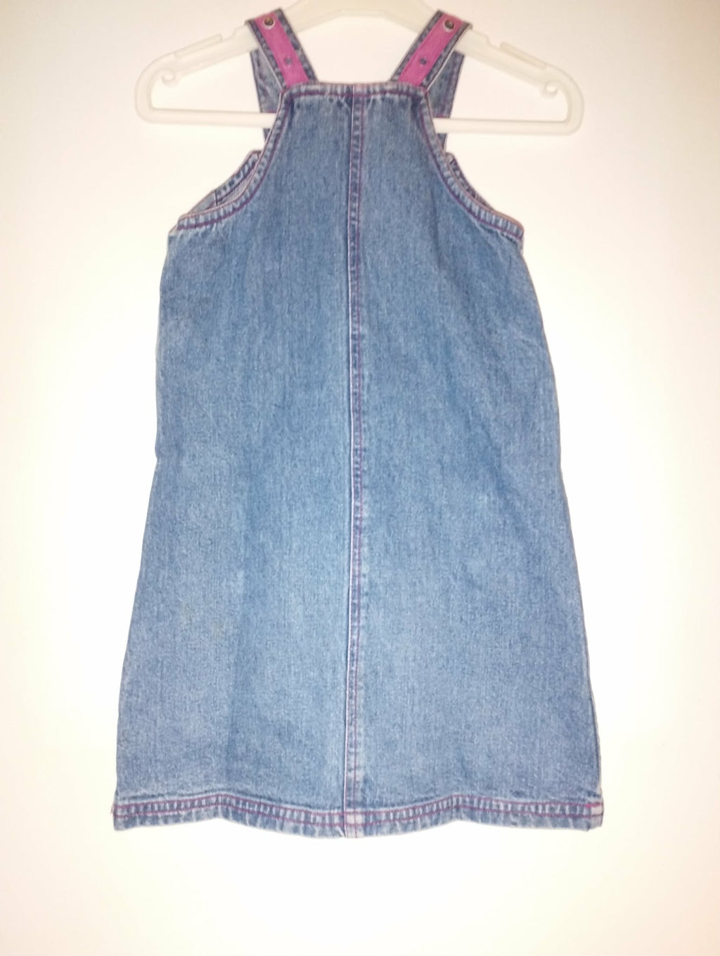 Robe Jean Bretelles "In Extenso" 6 Ans
