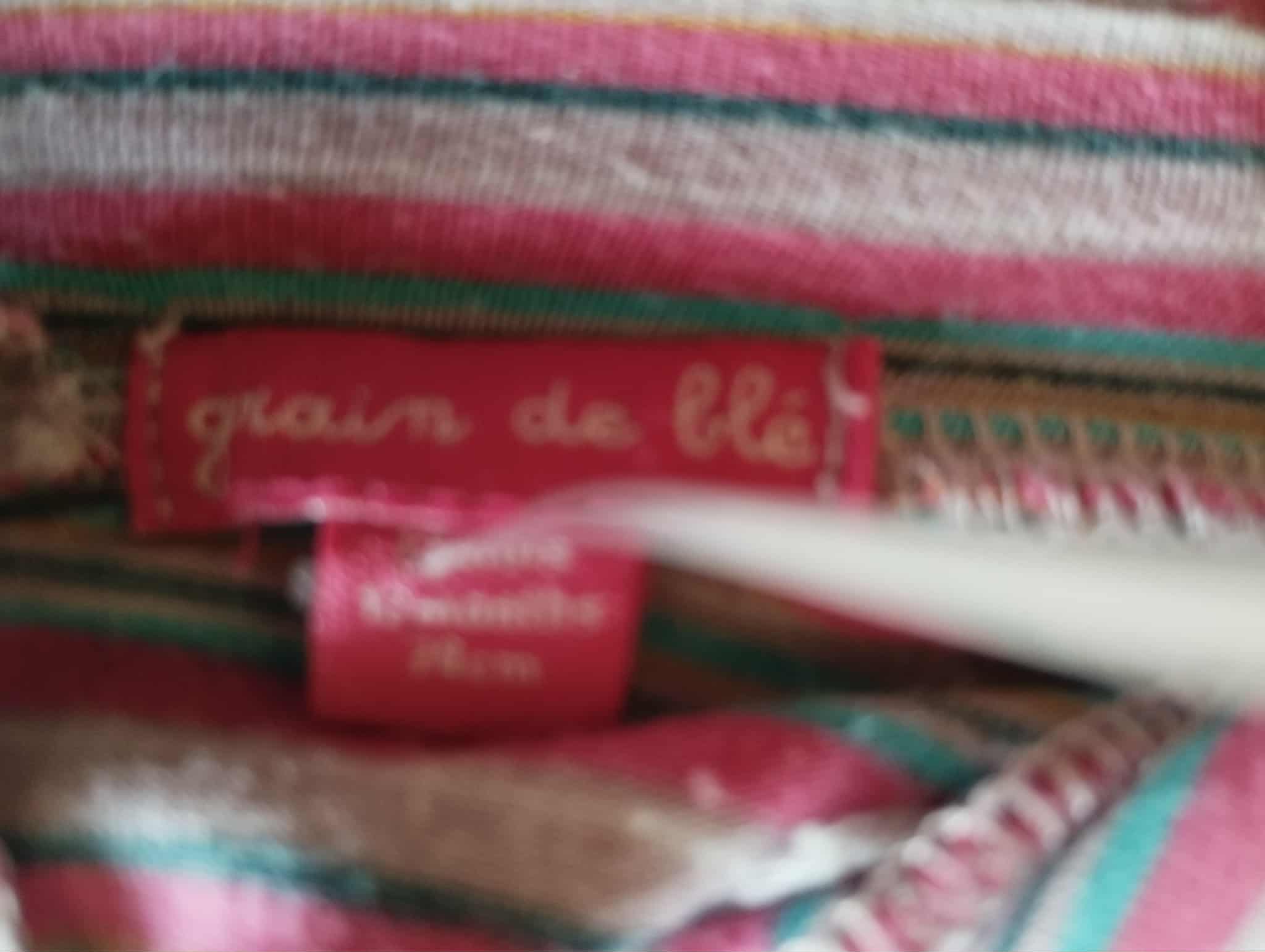 Tee-Shirt Manches Longues "Grain de Blé" 12 Mois