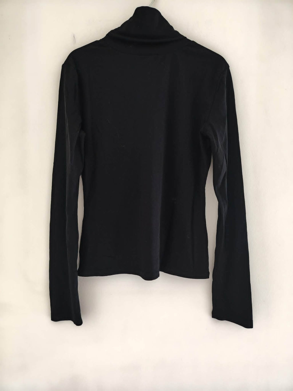 Tee-Shirt Col Roulé Noir "Morgan" 38/M