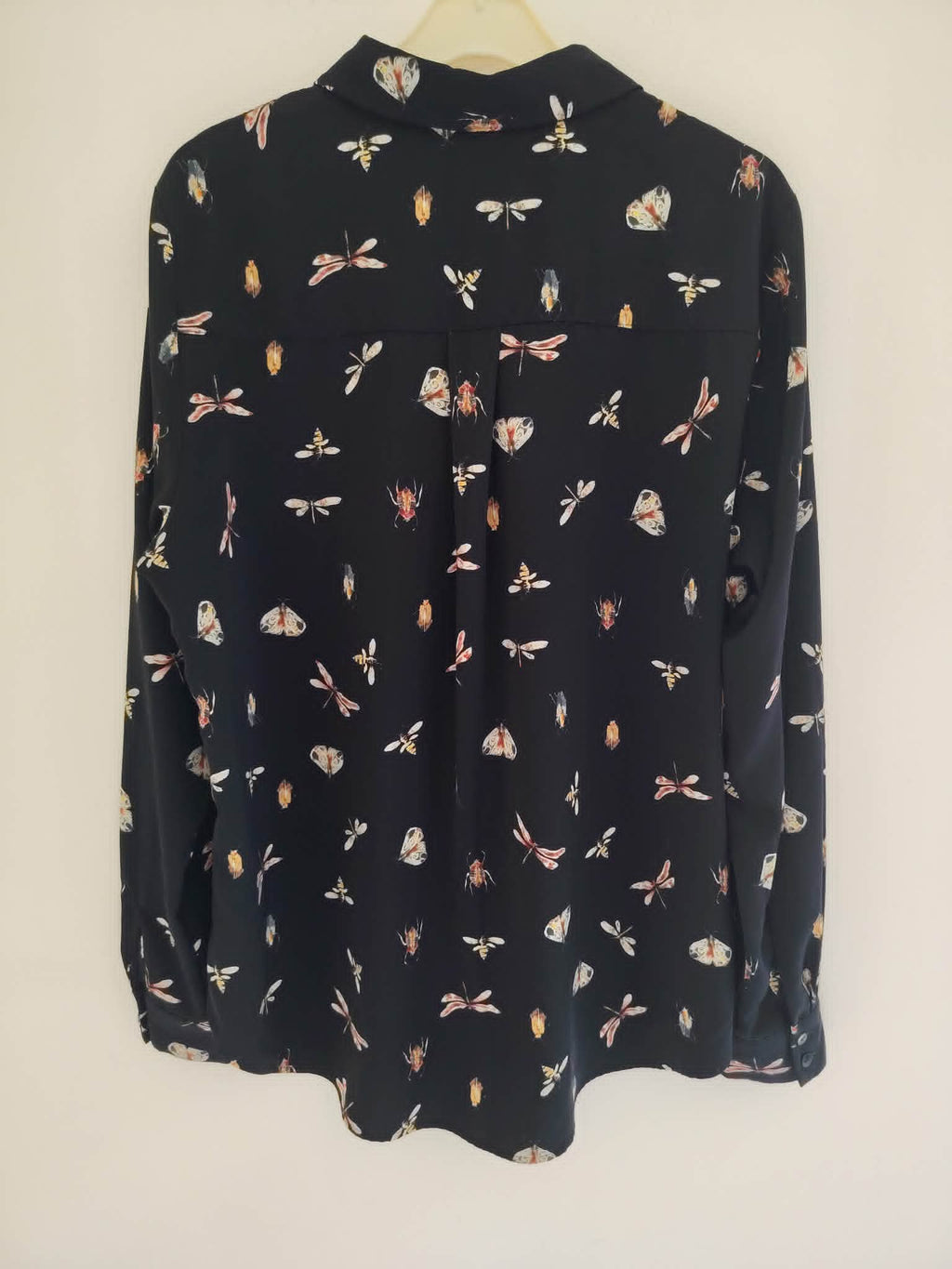 Chemise Manches Longues Noir "H&M" 38/M