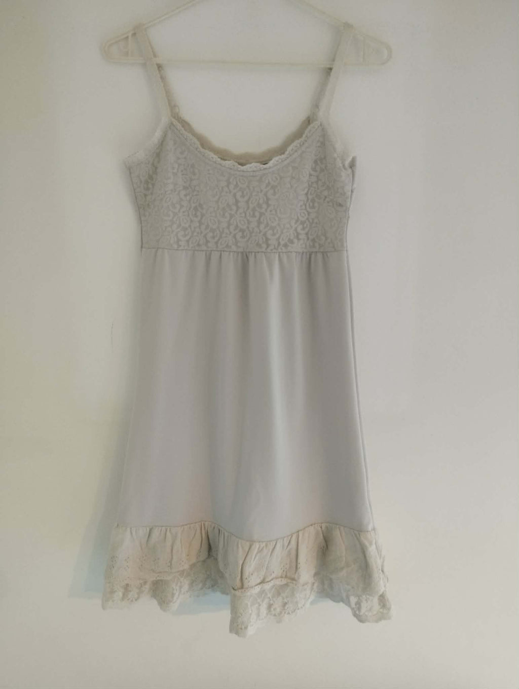 Robe Blanche Bretelles "Cream" Taille 34/XS