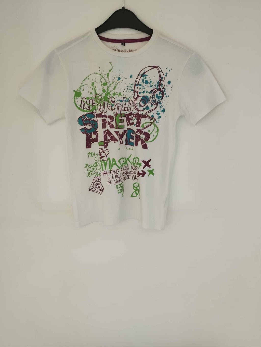 Tee-Shirt Manches Courtes "OverGame" 12 Ans