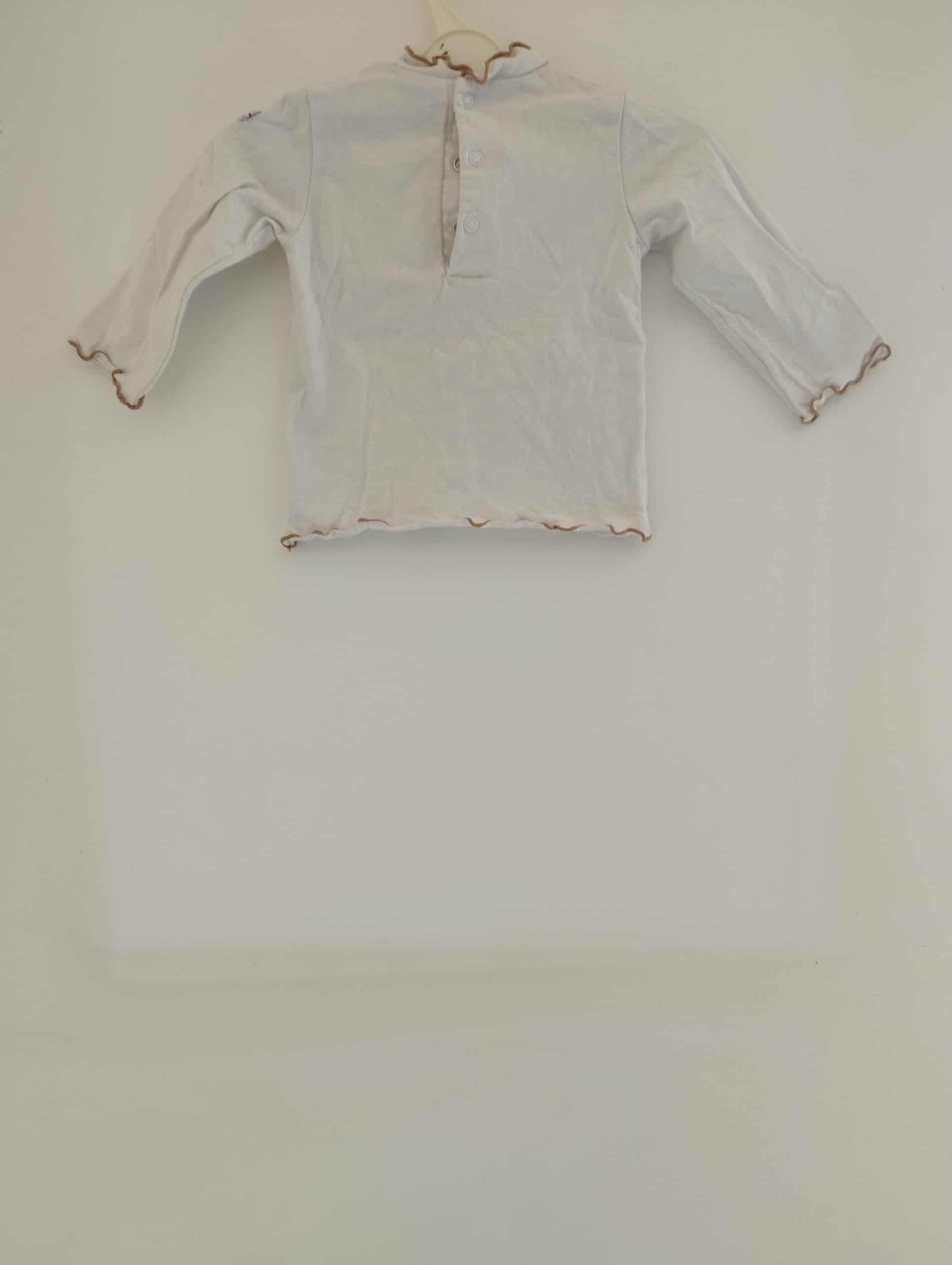 Tee-Shirt Manches Longues "Terre de Marins" 12 Mois