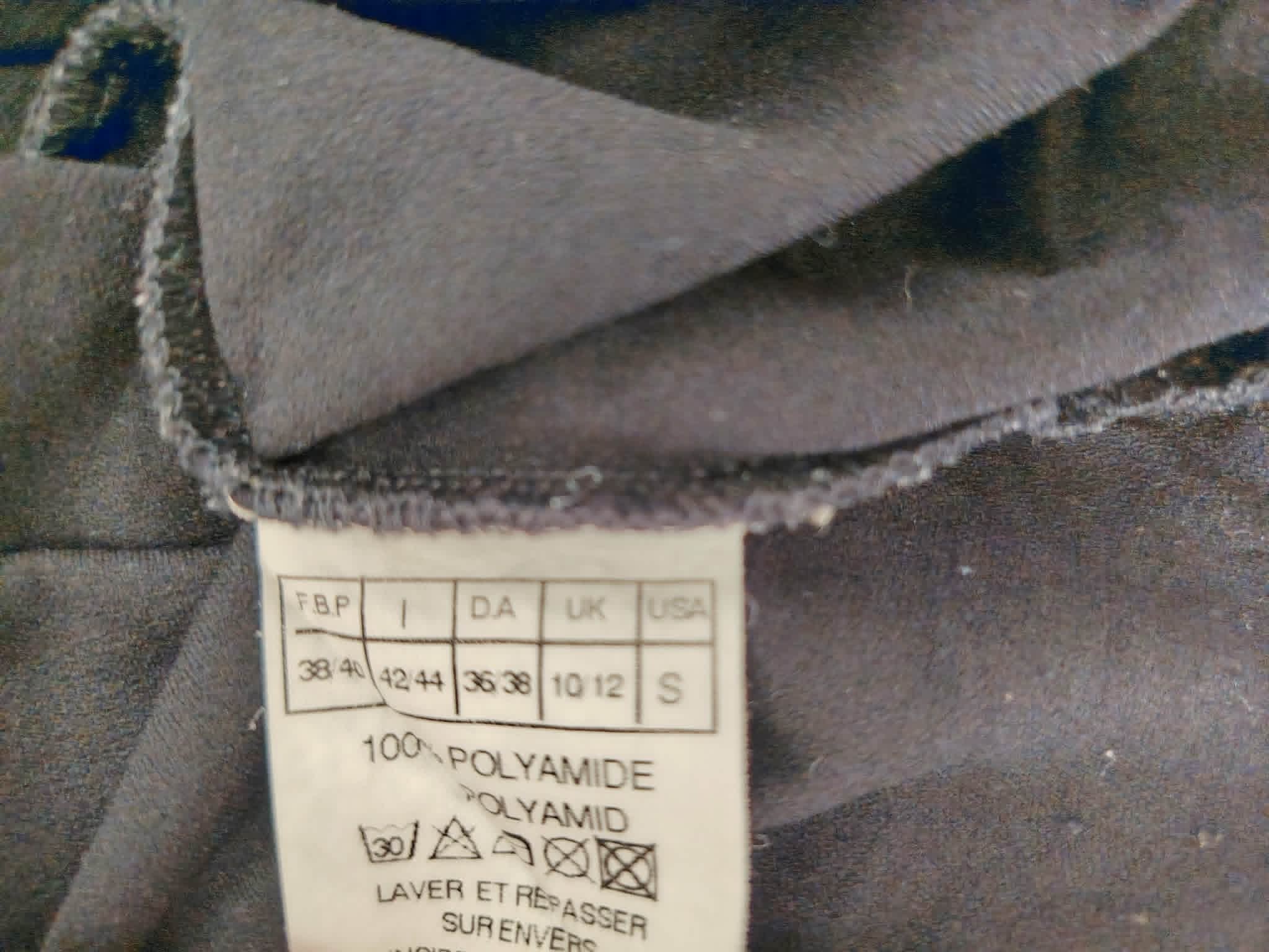 Tee-Shirt Col Roulé Noir "Morgan" 38/M