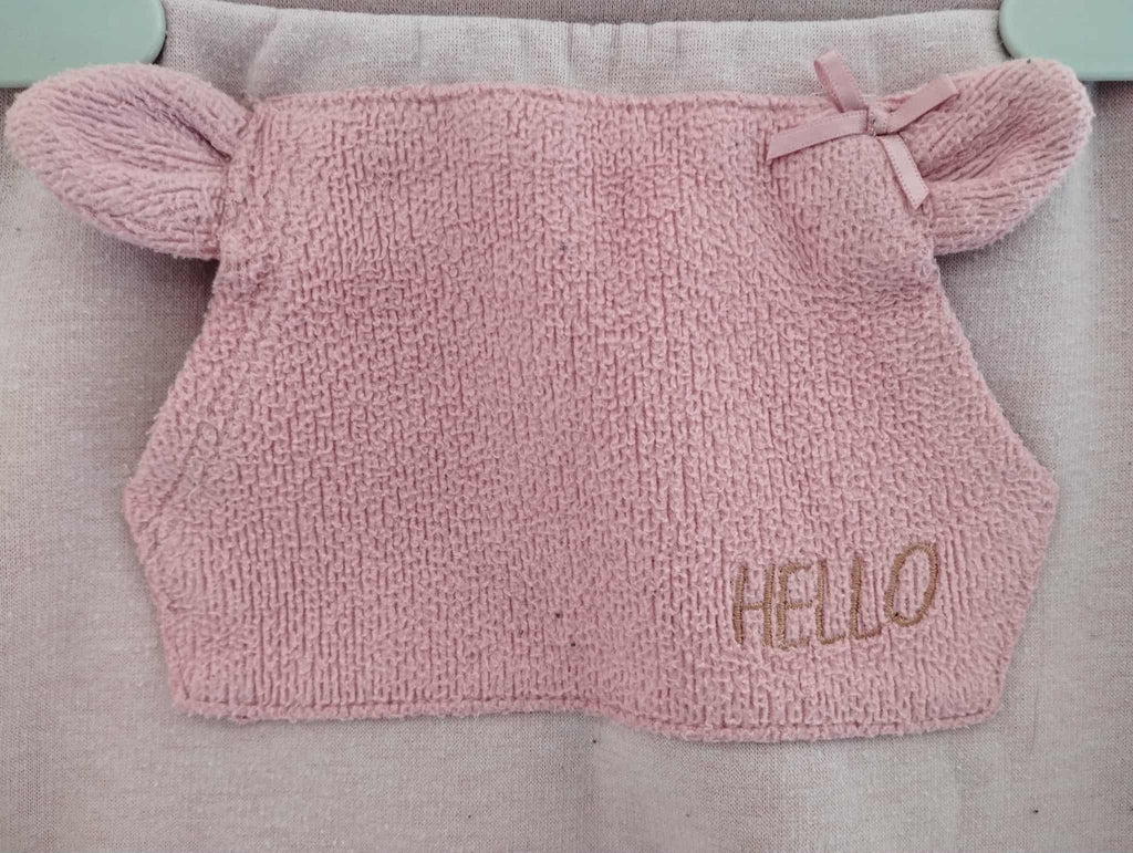 Pantalon Epais Rose Pâle "Orchestra" 12 Mois