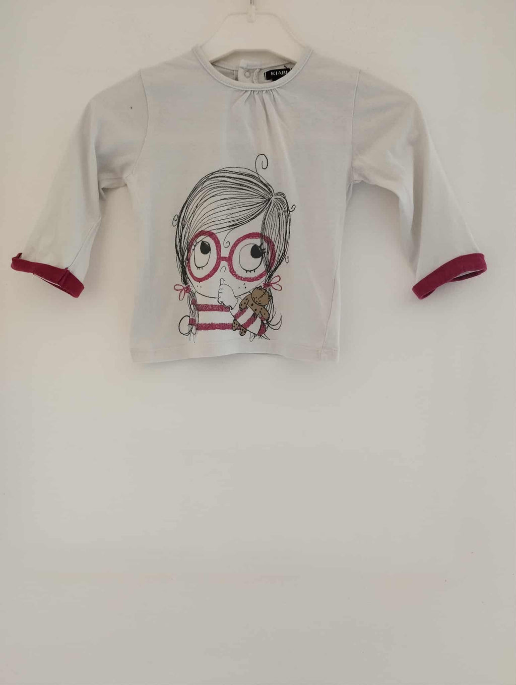 Tee-Shirt Manches Longues "Kiabi" 12 Mois