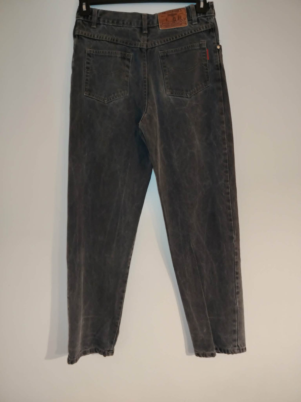 Jean Taille Haute Noir Droit 36/S