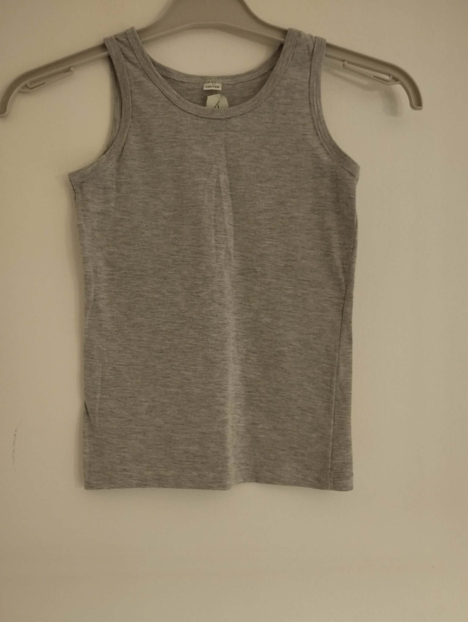 Débardeur Gris Clair "Zeeman" 7/8 Ans