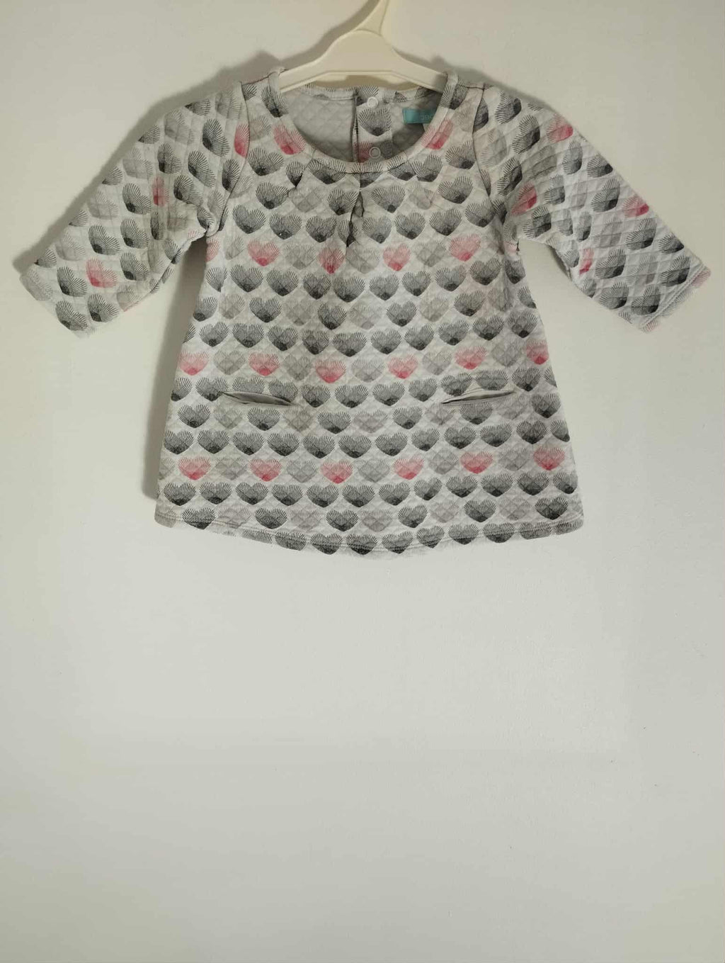 Blouse à Coeur "Obaïbi" 12 Mois