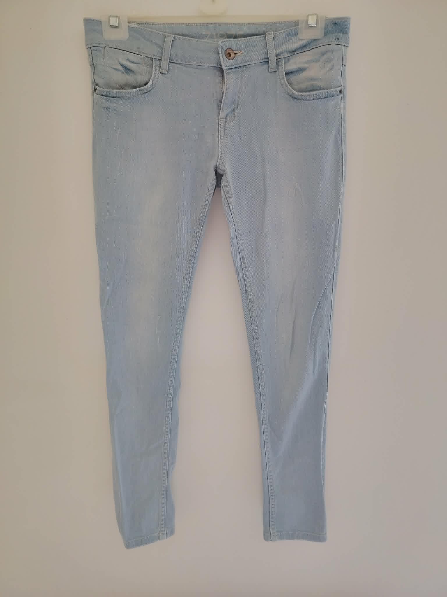 Jean Slim Bleu Clair "Zara" 38/M