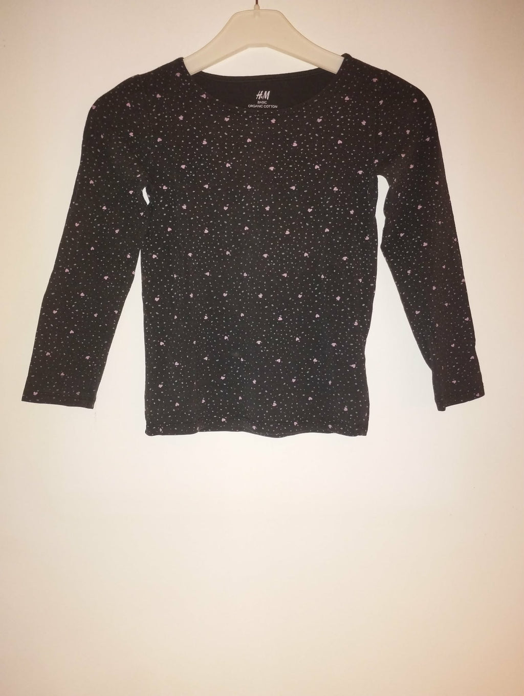 Tee-Shirt Manches Longues "H&M" 7/8 Ans