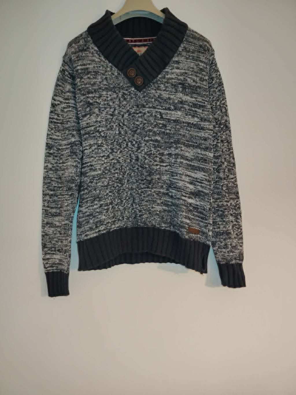 Pull Maille Bicolore "Deluxe Est 74" 36/S