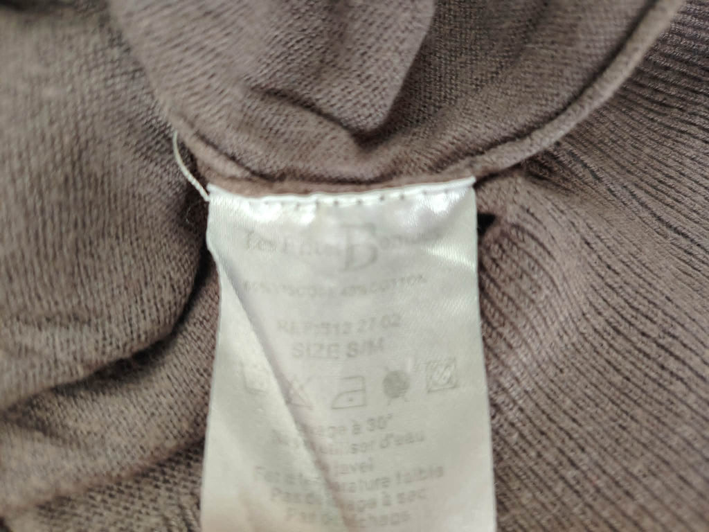 Tee-Shirt Manches Longues Marron Clair S/M