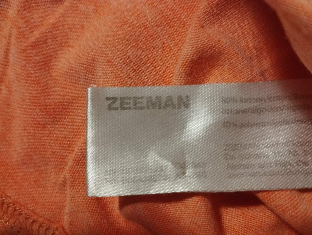 Tee-Shirt Manches Courtes "Zeeman" 5/6 Ans
