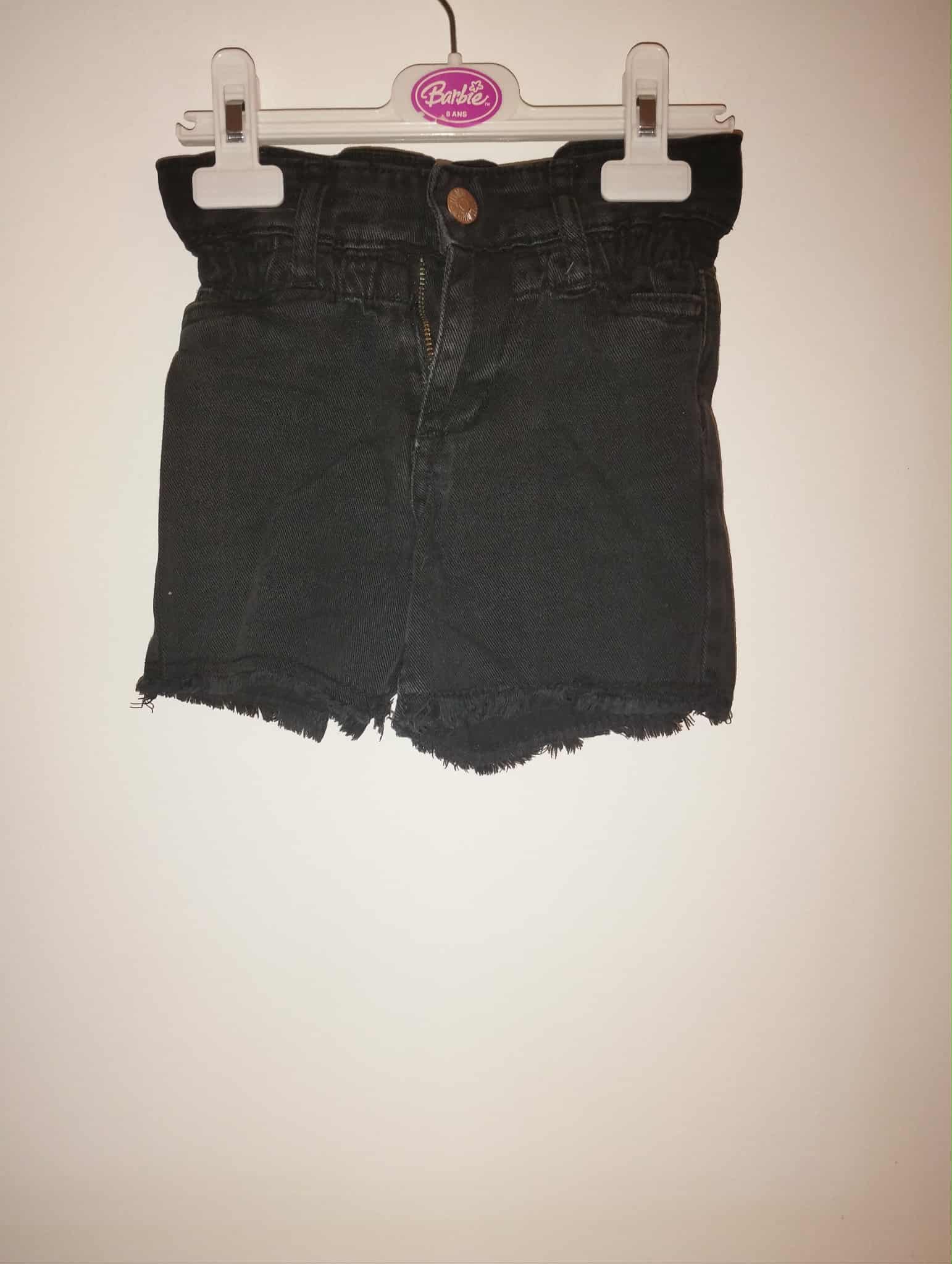 Short Jean Noir 4 Ans