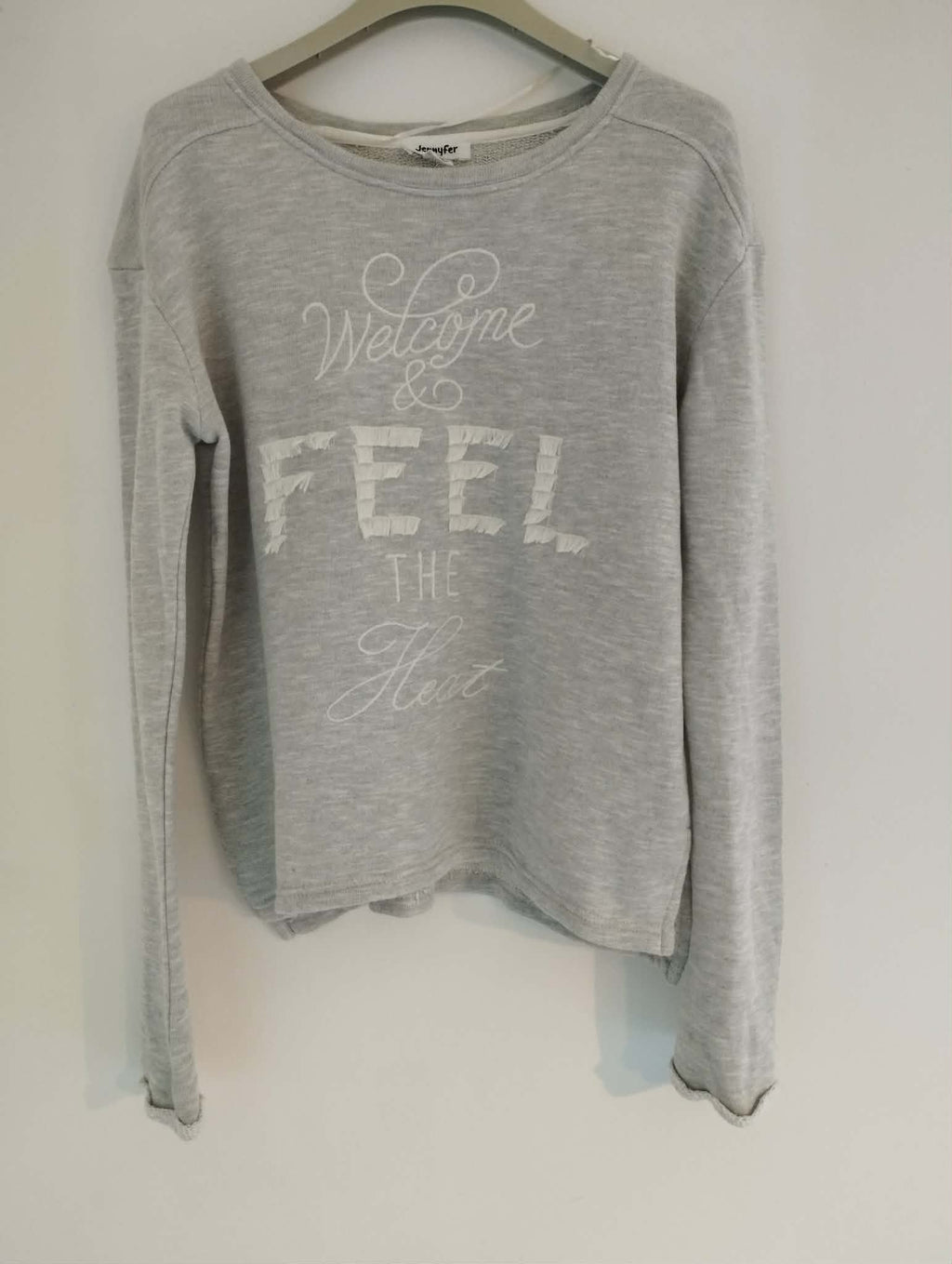 Sweat Gris "Jennyfer" Taille 34/XS