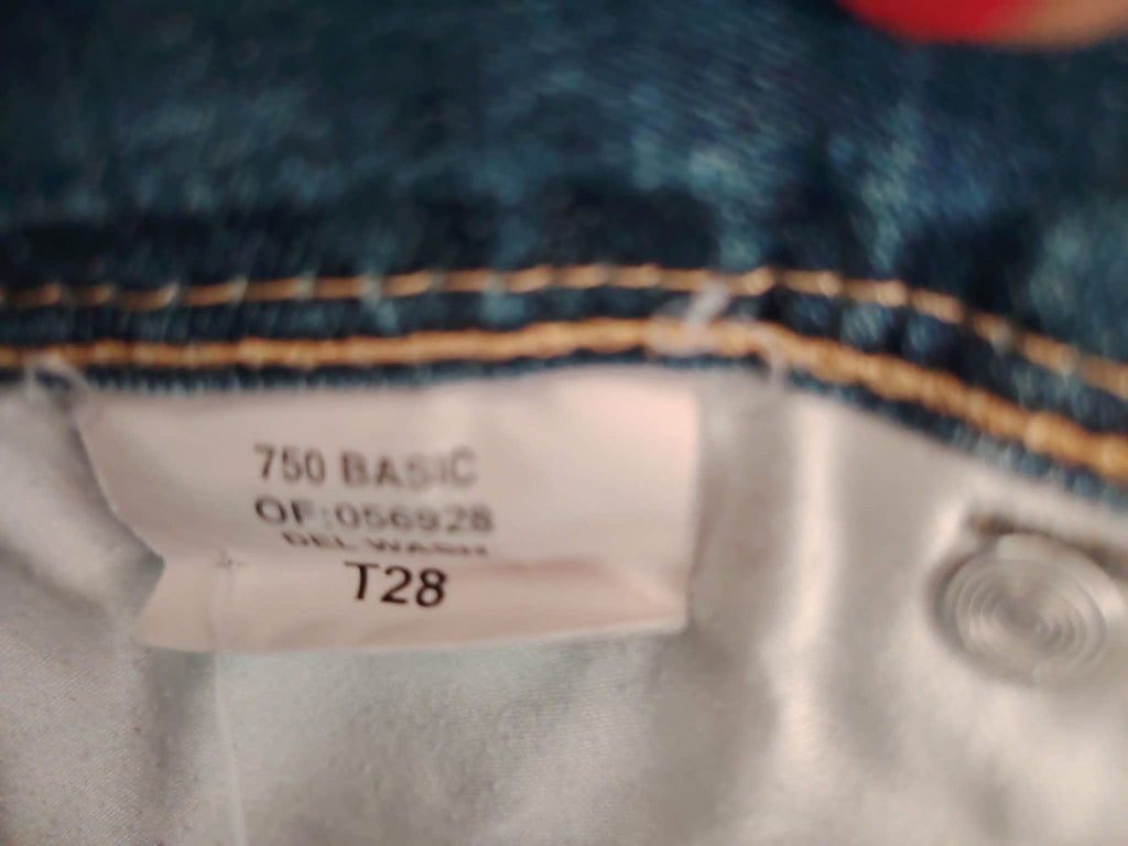 Jean Slim Bleu "Le Temps des Cerices" Taille 28=38/M