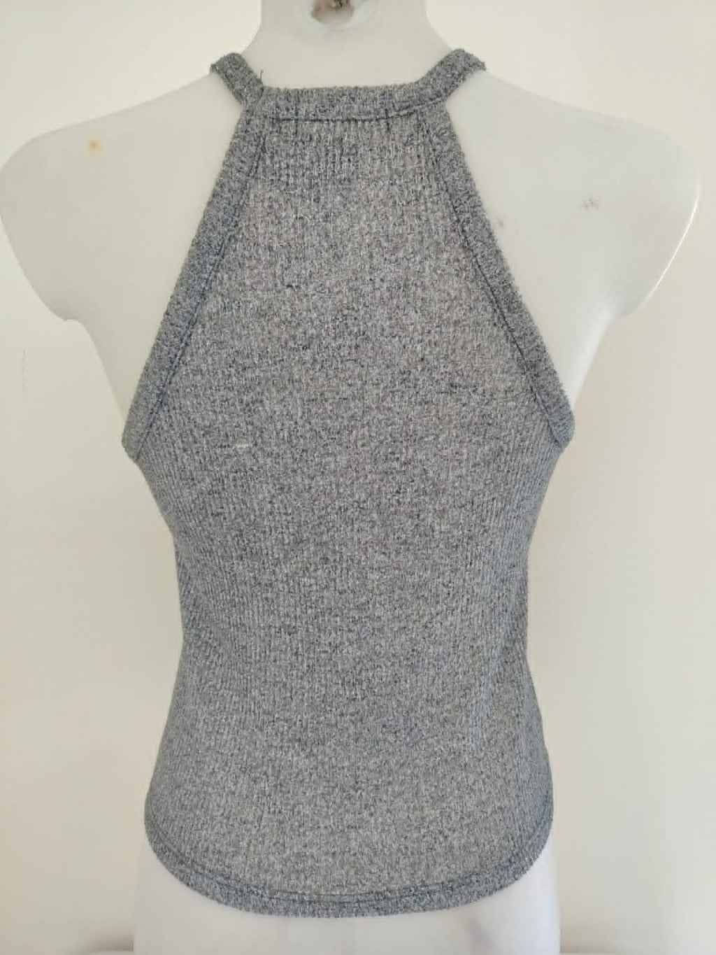 Débardeur Gris Bretelles Croisées "Jennyfer" 38/M