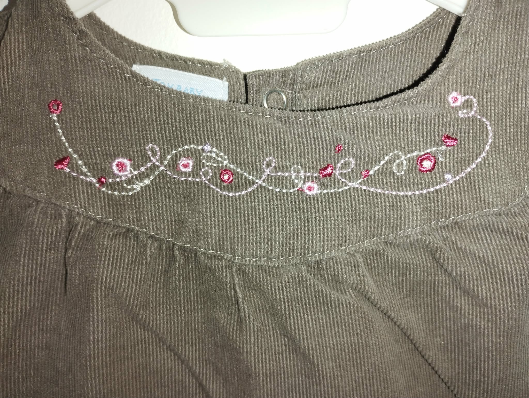 Robe Manches Courtes "Tex Baby" 12 Mois