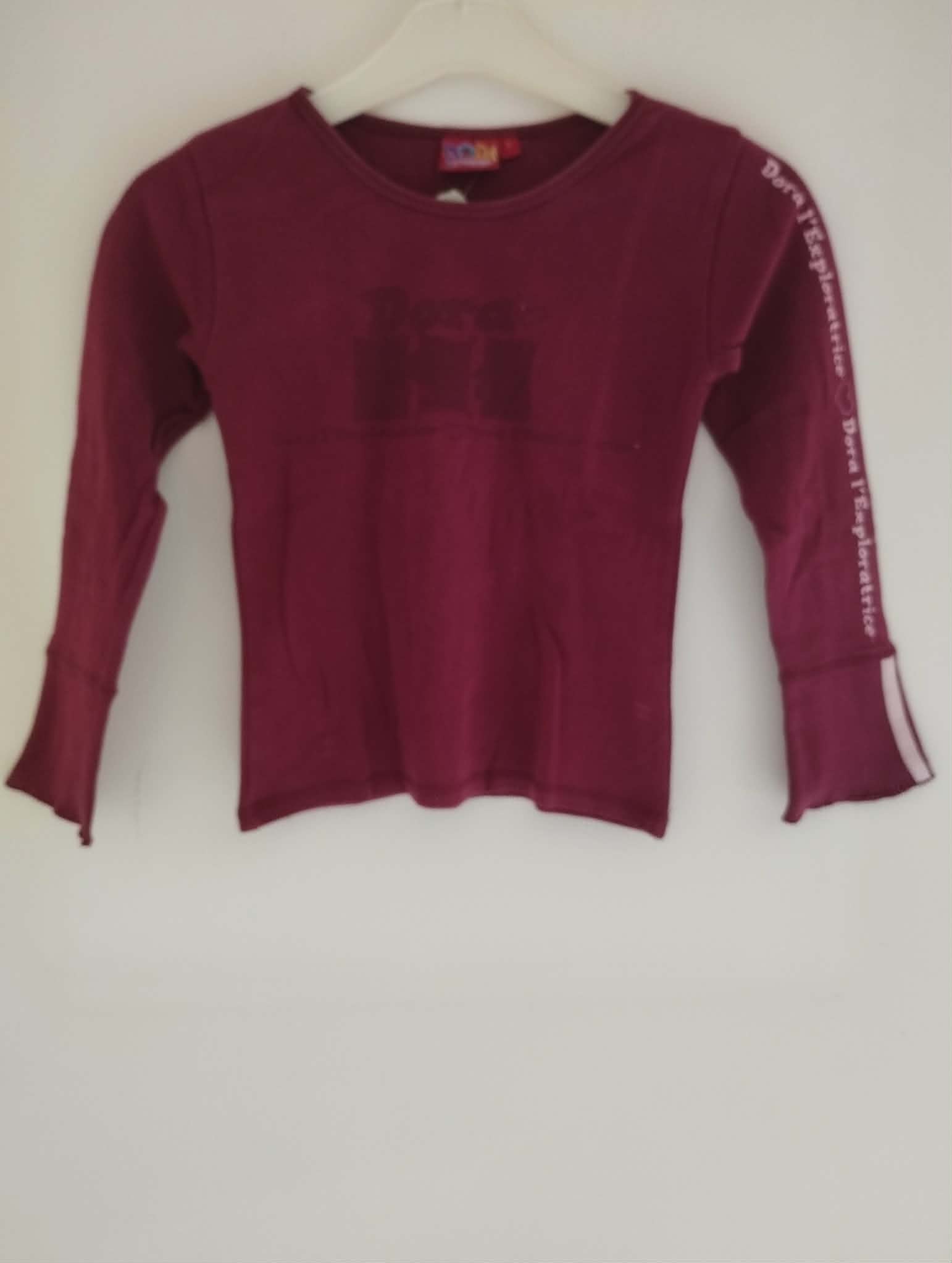 Tee-Shirt Manches Longues "Dora L'exploratrice" 8 Ans