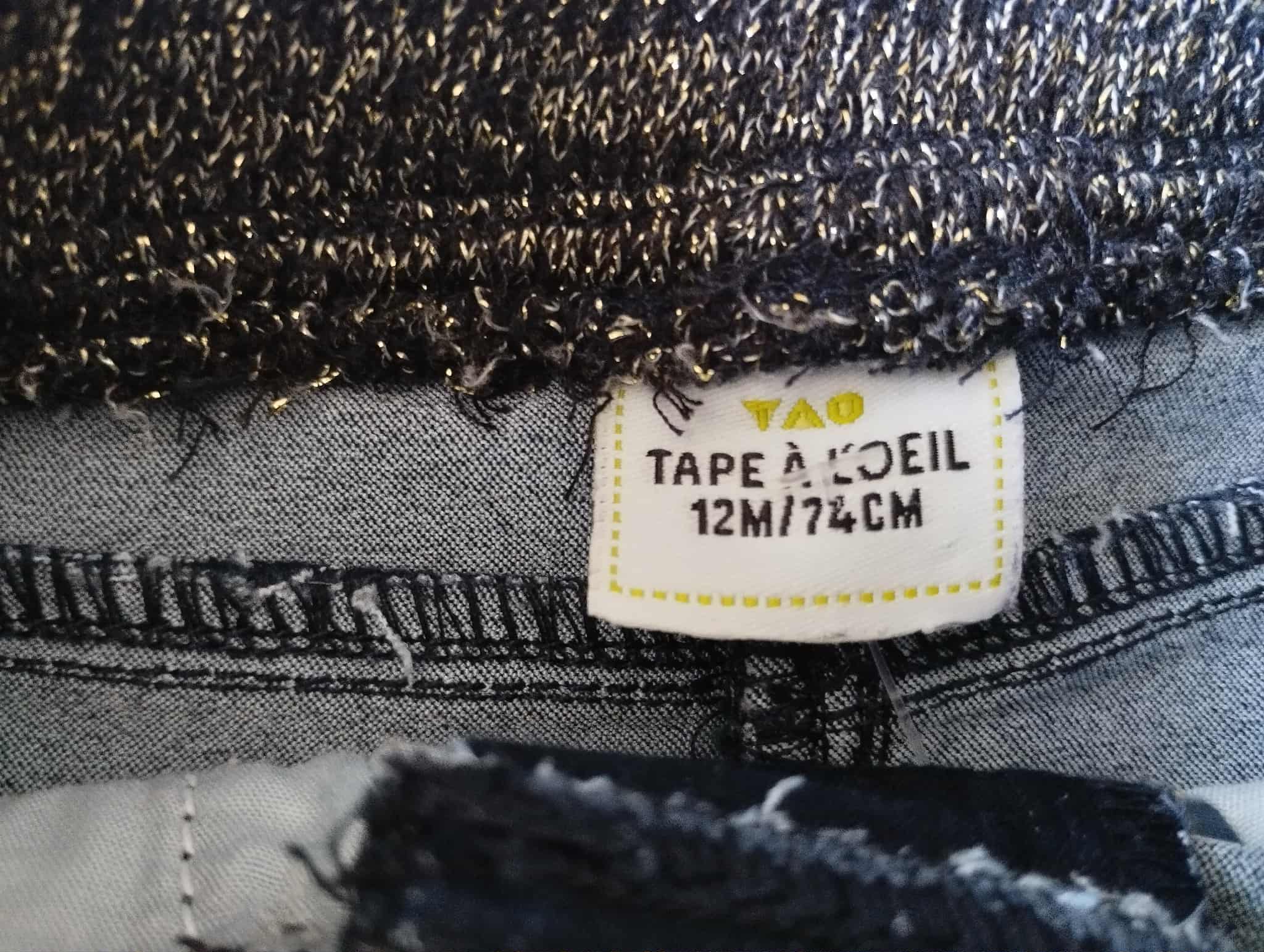 Legging Effet Jean "Tape à L'oeil" 12 Mois