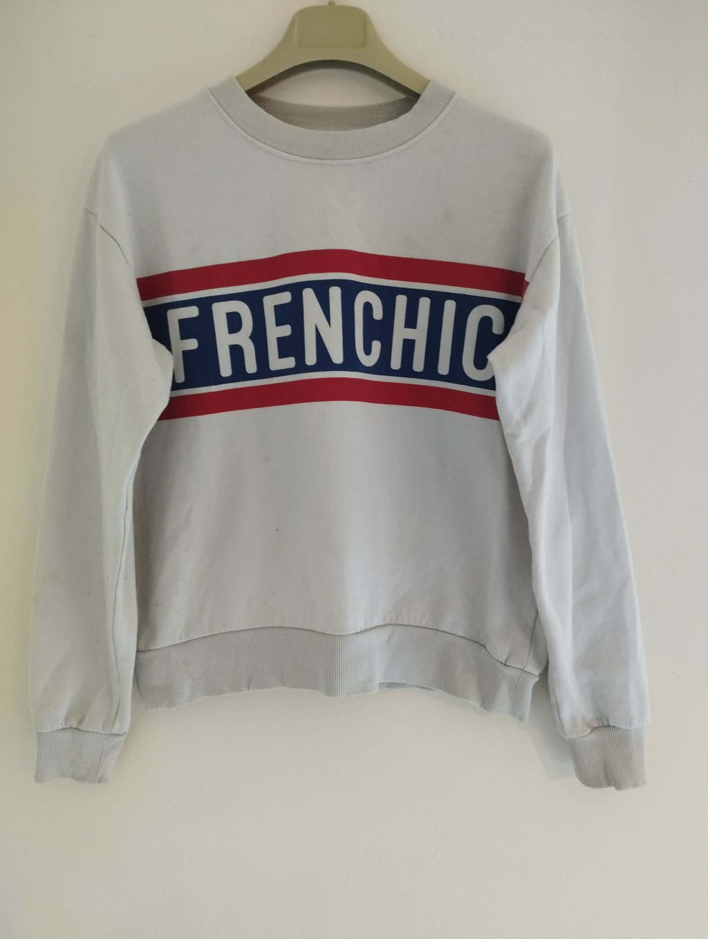 Sweat Blanc "Jennyfer" Taille 34/XS