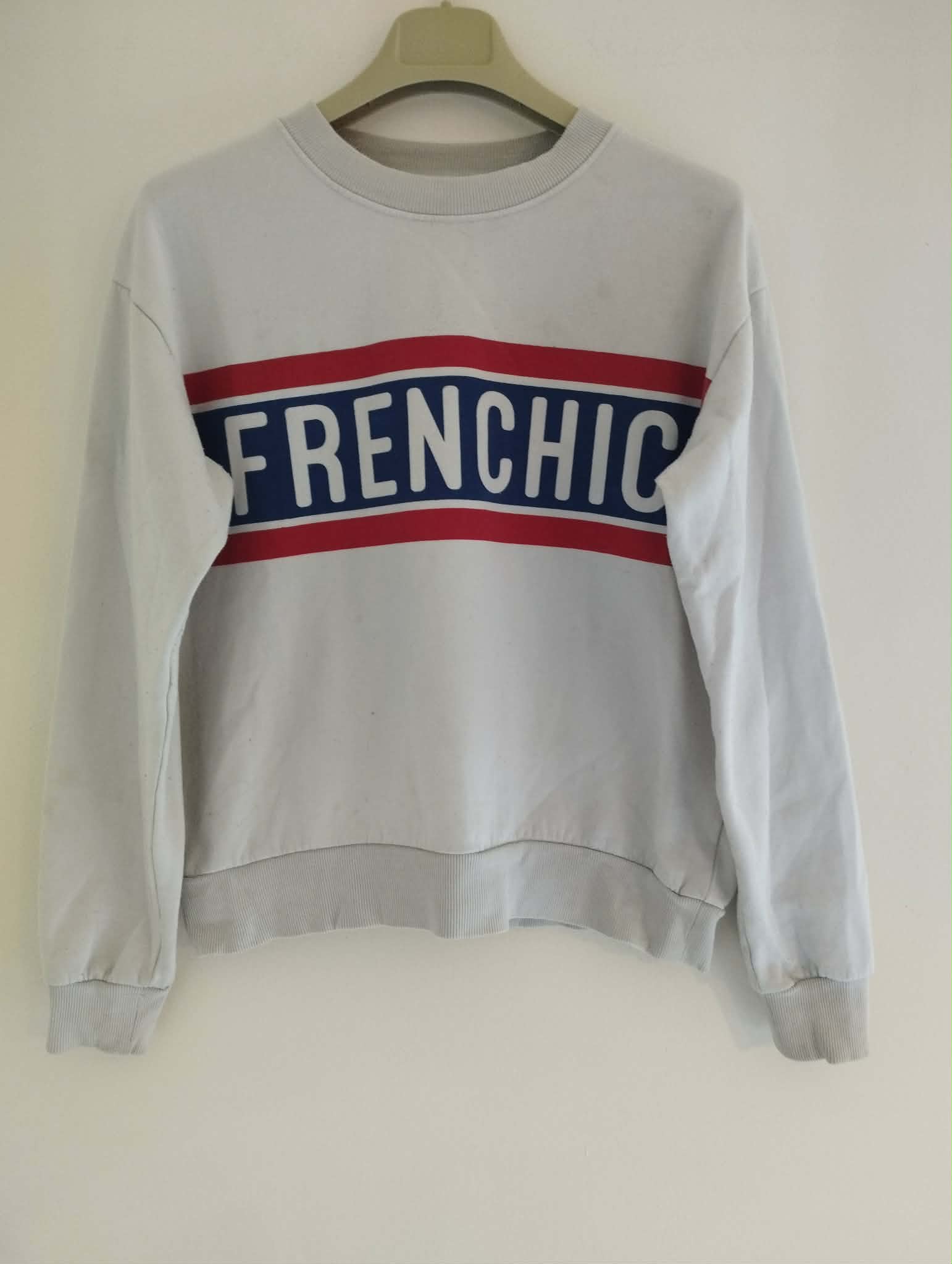 Sweat Blanc "Jennyfer" Taille 34/XS