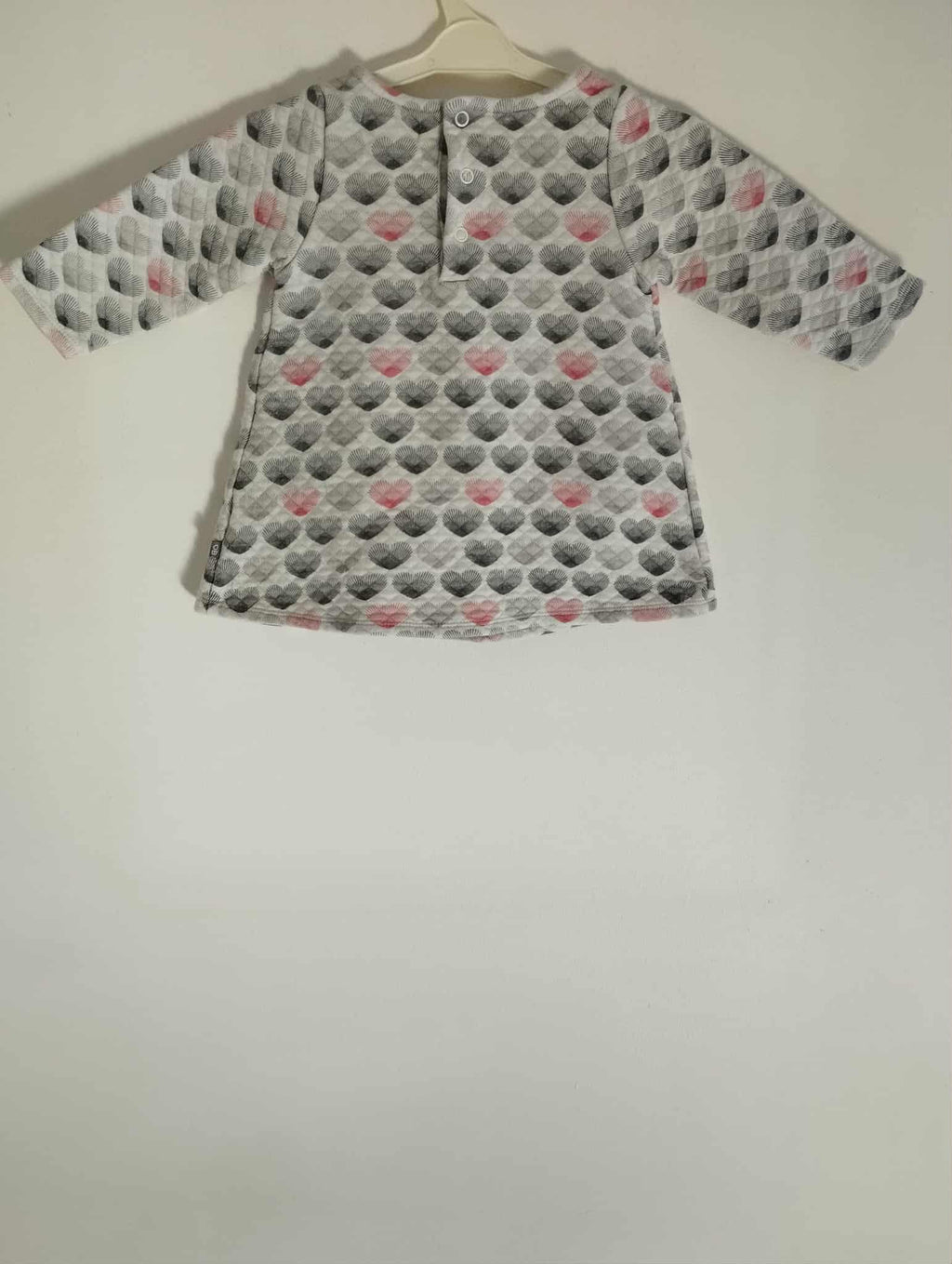 Blouse à Coeur "Obaïbi" 12 Mois