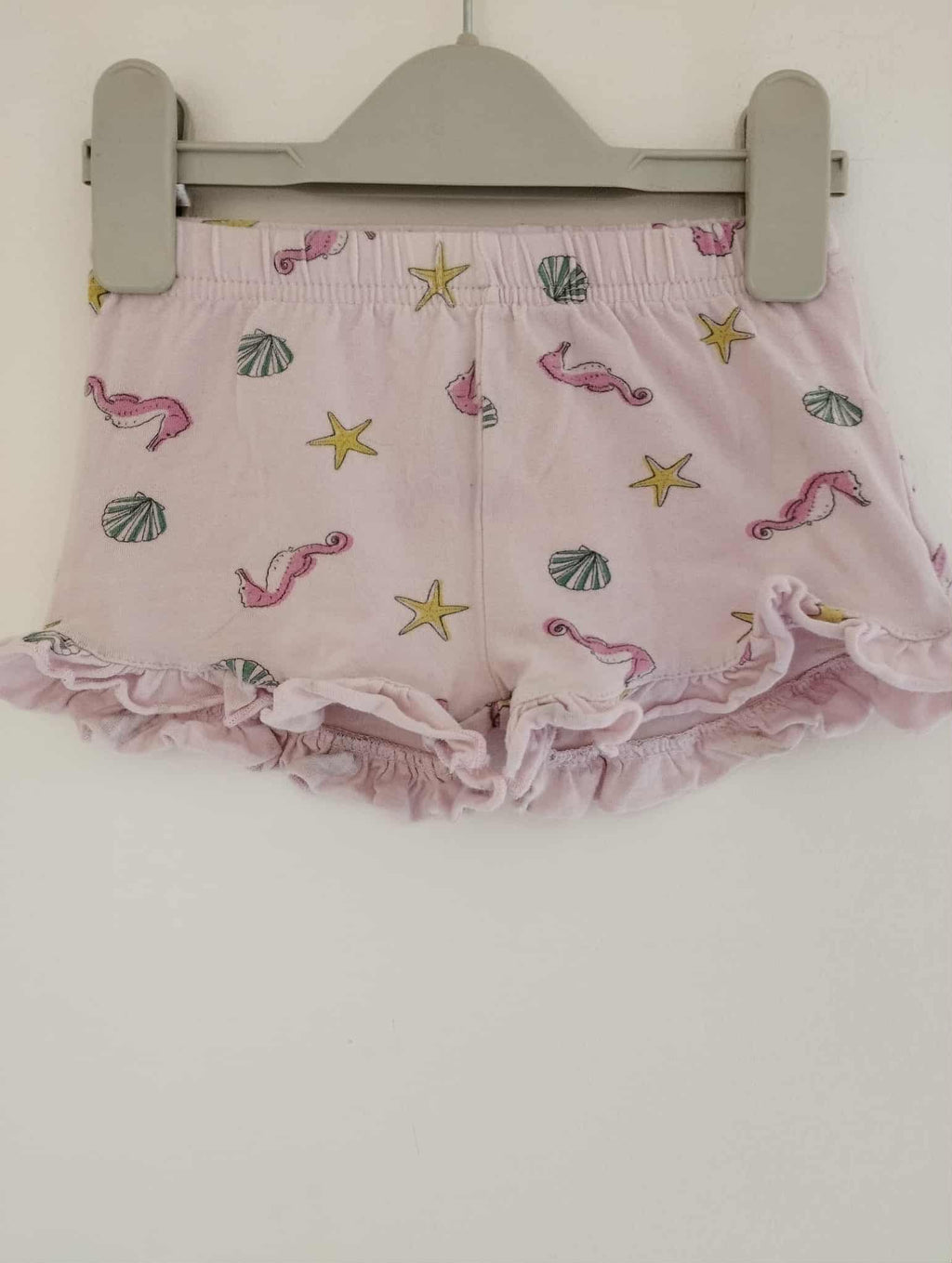 Short Fluide Rose Pâle 18 Mois