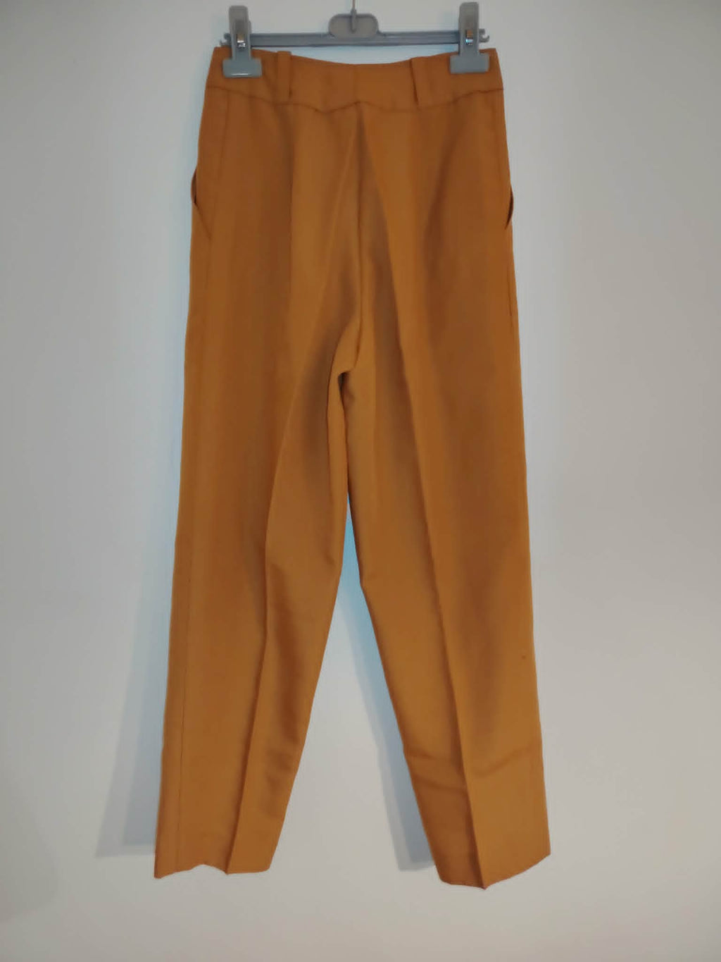Ensemble Tailleur Moutarde Veste/ Pantalon Droit XS/S