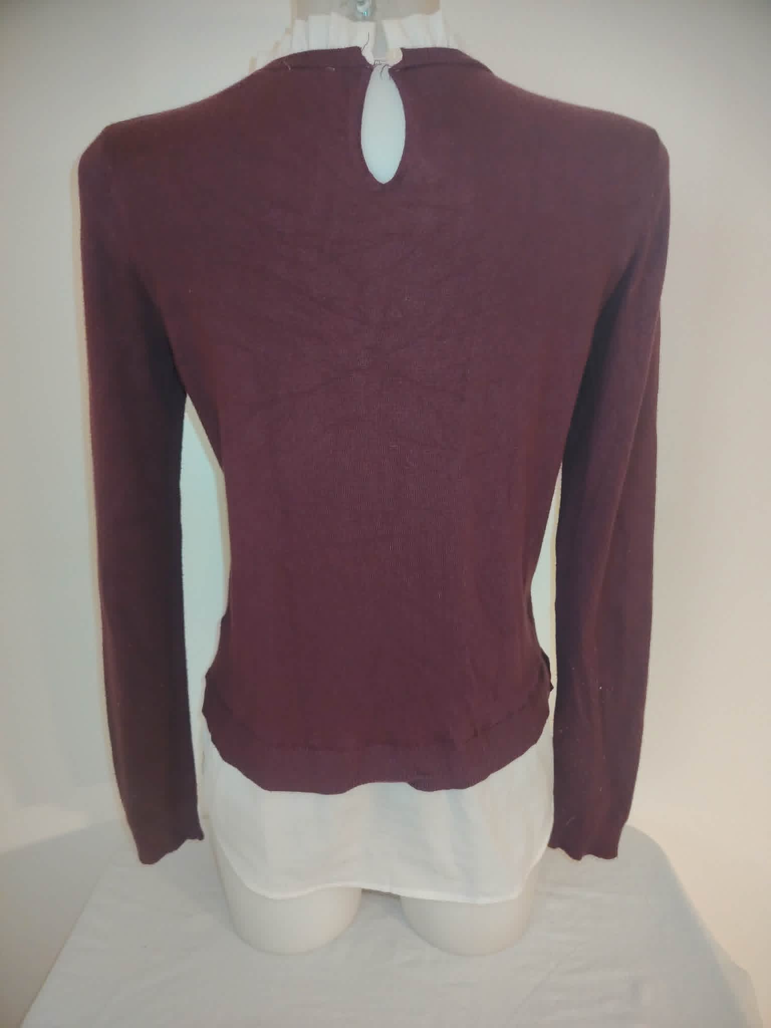 Pull Léger Effet Chemise Intégré "Pimkie" 38/M