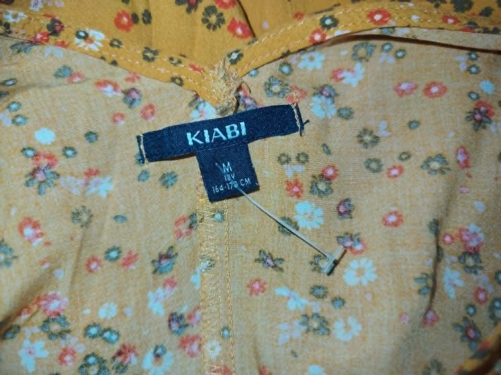 Tee-Shirt Débardeur + Manches Courtes Tombante "Kiabi" 18 ans/ 164-170 /M