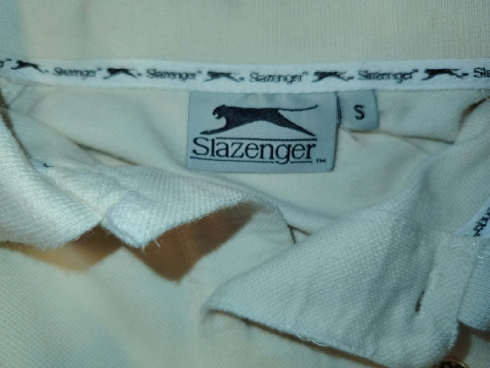 Polo Beige Manches Courtes "Slazenger" 36/S