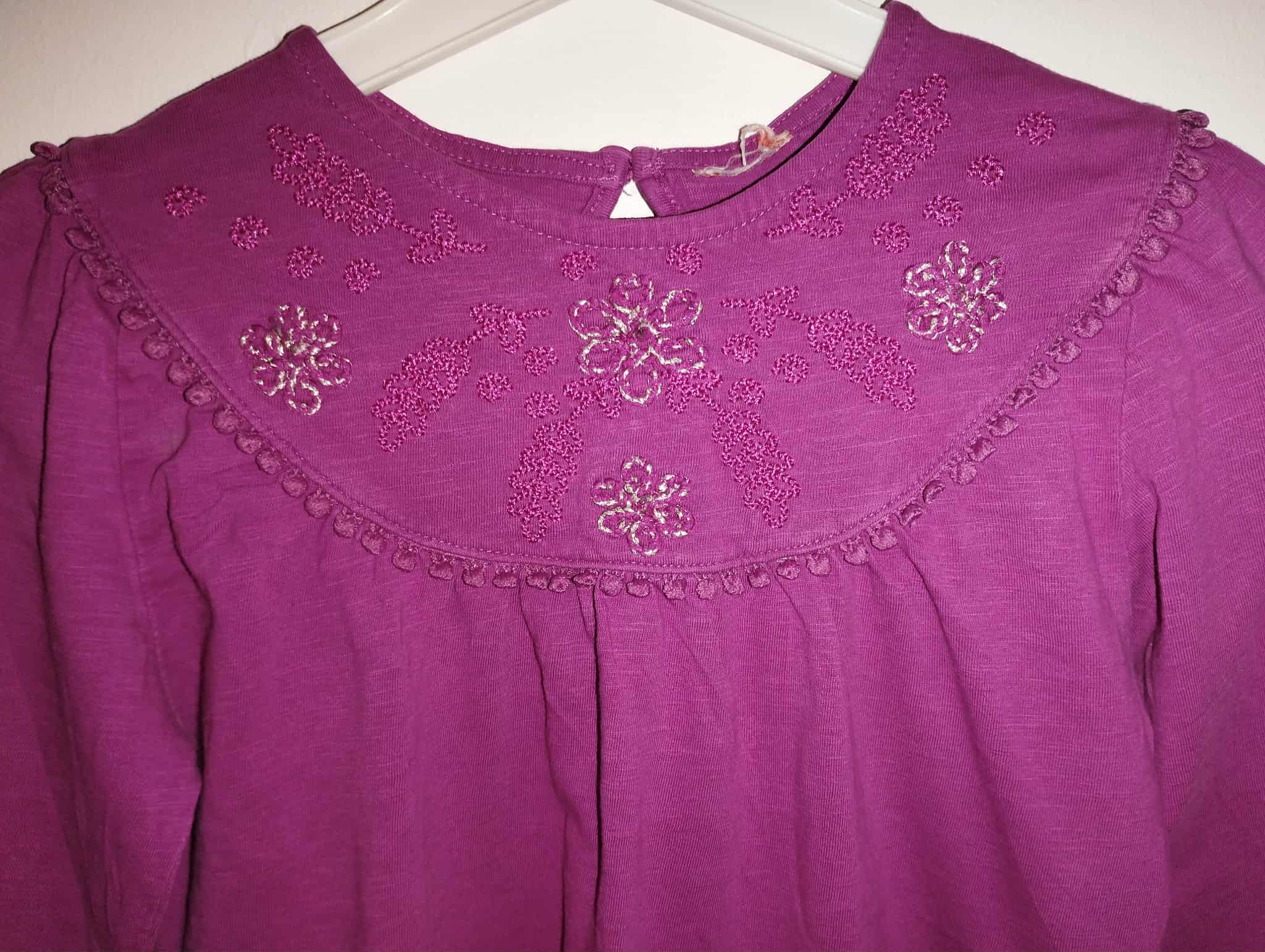 Blouse Fuchsia 4 Ans
