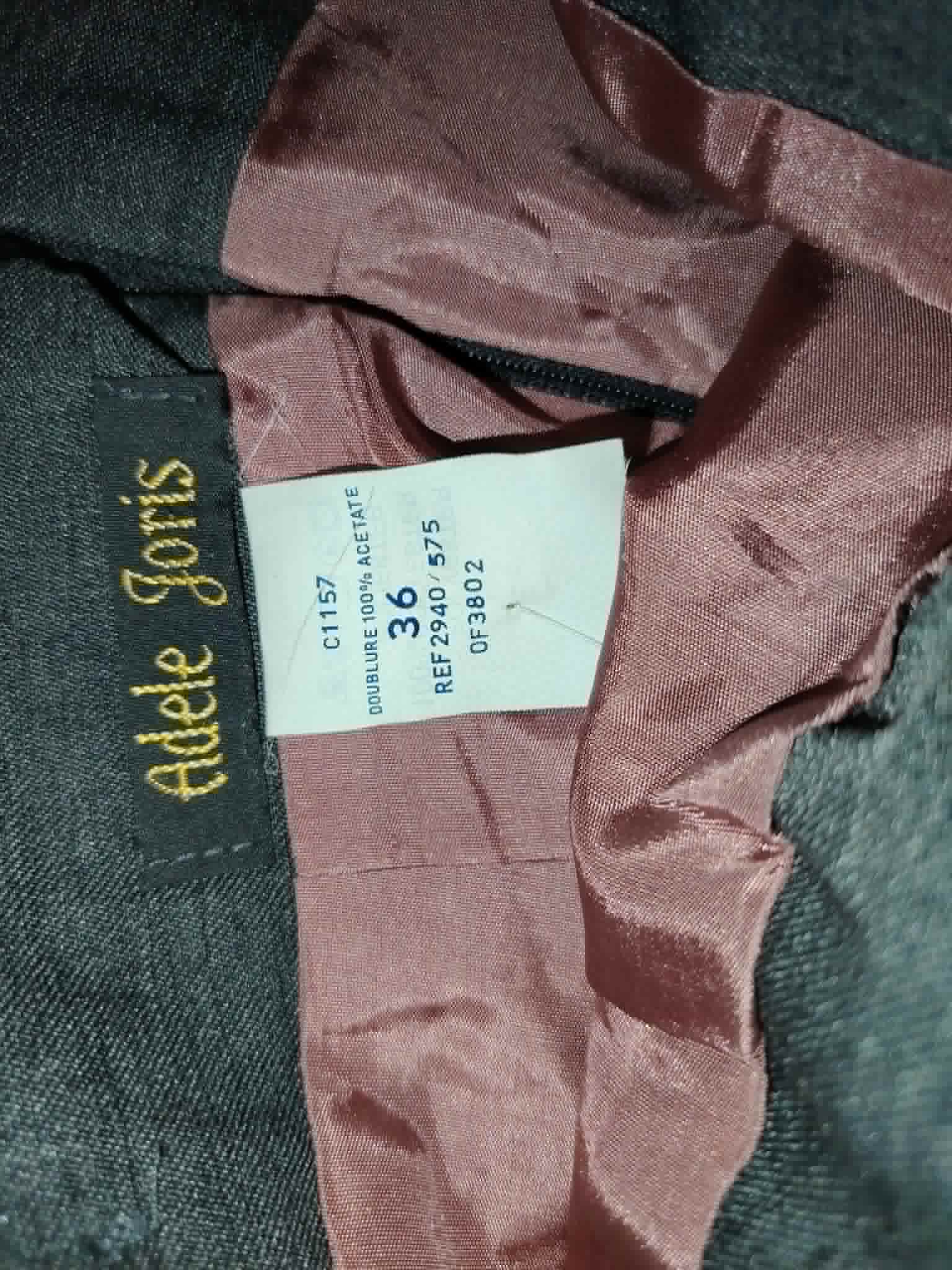 Jupe Crayon Grise " Adele Joris " 36/S