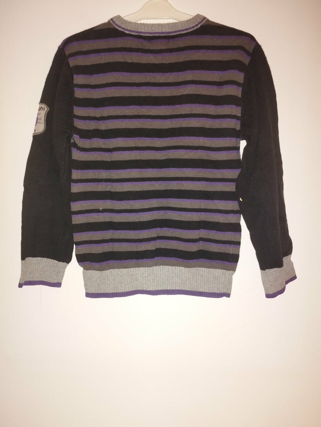 Pull Col V Légé Rayé "Bestway" 6 Ans