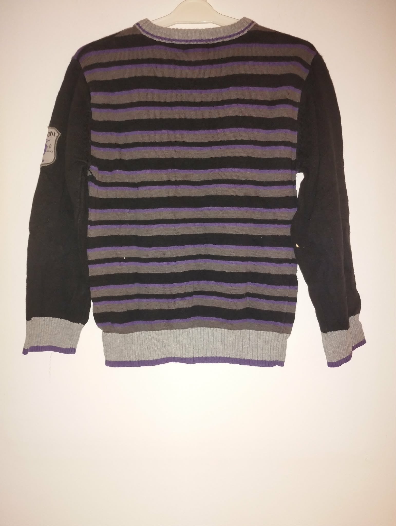 Pull Col V Légé Rayé "Bestway" 6 Ans