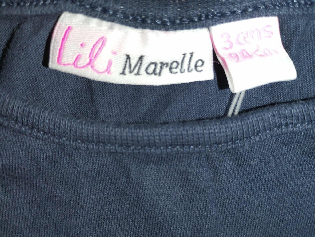 Tee-Shirt Manches Courtes "Lili Marelle" 3 Ans