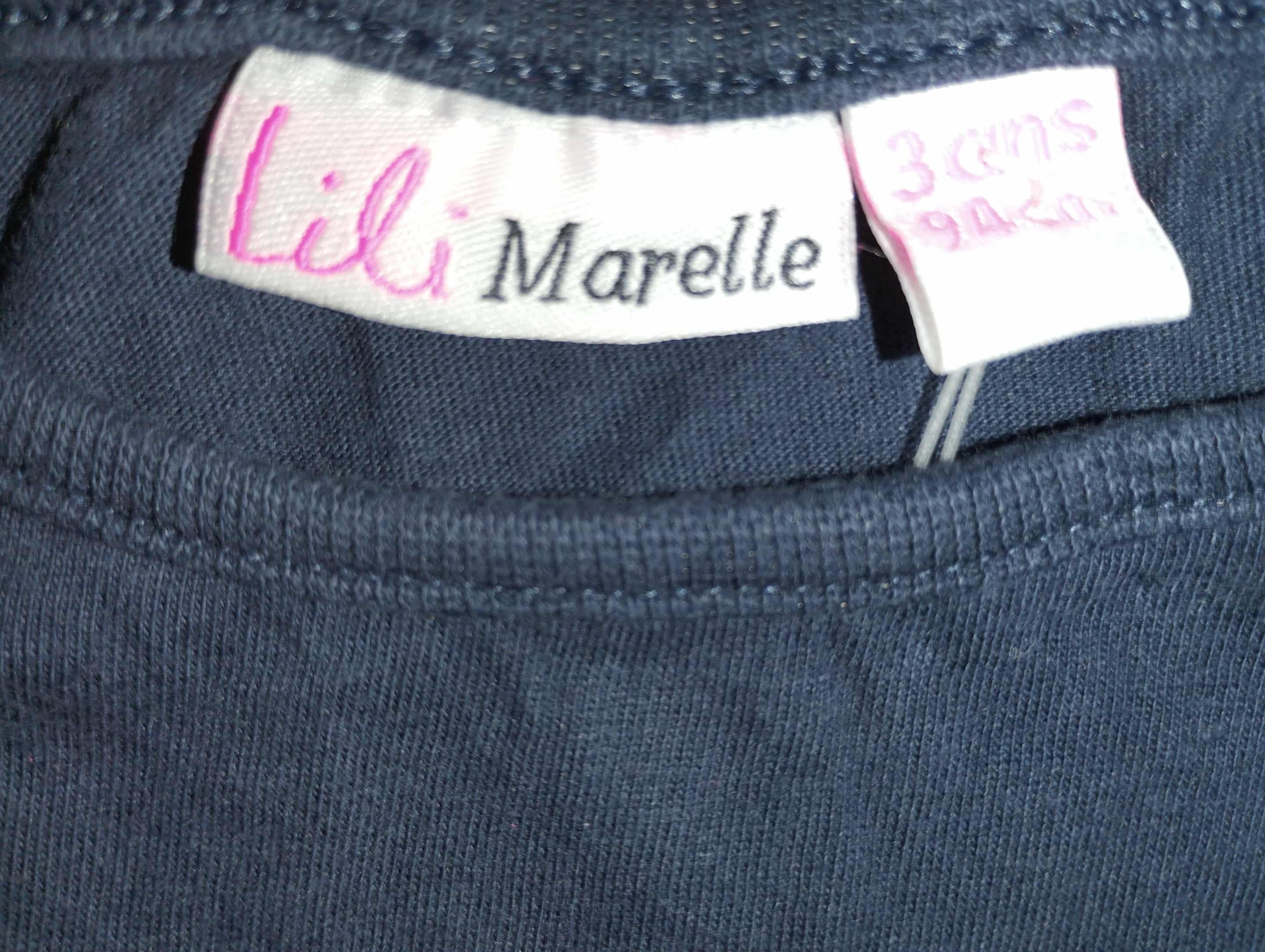 Tee-Shirt Manches Courtes "Lili Marelle" 3 Ans